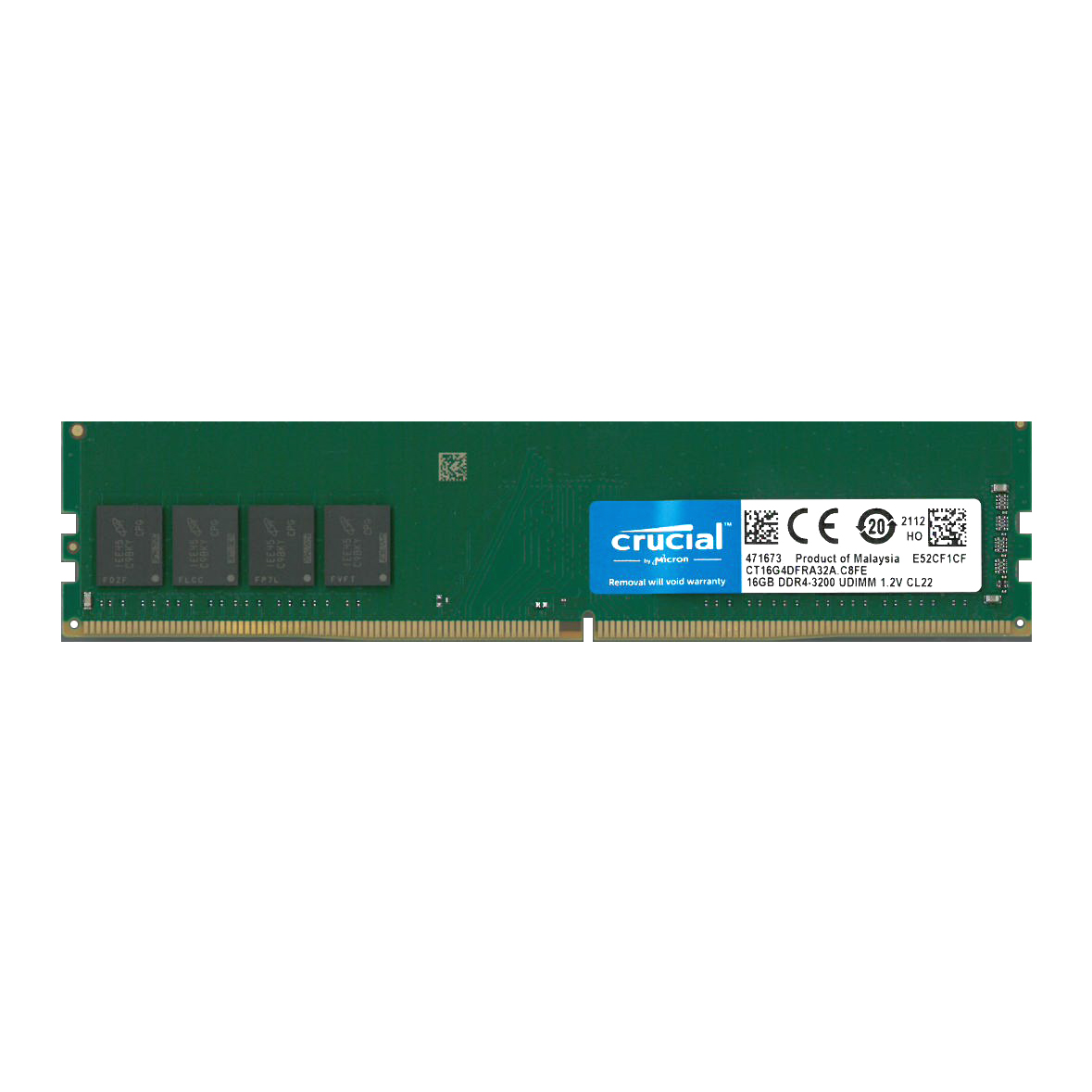 16GB crucial Micron製 増設 メモリ デスクトップ DDR4 3200 mhz PC4 25600 DIMM 288pin CT16G4DFRA32A ddr4-3200 16gb 