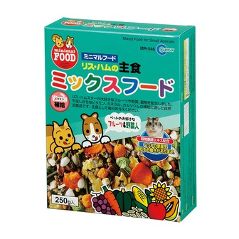【商品番号】1726900【商品番号】1726900マルカン リス・ハムの主食ミックスフード (250g) MR-546 単品小動物用品》フード・おやつJANコード：4906456531074