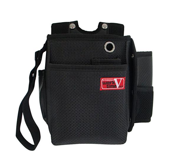 【商品番号】17393161【商品番号】17393161コヅチ(Worktime) VICTORY 腰袋 ピストル型充電ドライバー差し・テープフッカー付 2段 WTV-102工具差し・収納用品》腰袋・