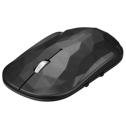 【商品番号】17656612【商品番号】17656612バッファロー 薄型 5ボタン 無線 Blue LEDマウス ジオメトリー ブラック(BSMBW530GBK)キーボード・マウス》マウスJANコー