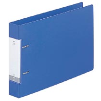 【商品番号】1873328【商品番号】1873328リヒト リクエスト D型リングファイル B5ヨコ 2穴 背幅46mm 青(G2235-8)リングファイル》D型リングファイルJANコード：49034