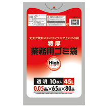 【商品番号】1873358【商品番号】1873358ワタナベ工業 ワタナベ 業務用ポリ袋45L 特厚 透明 5C65業務用ごみ箱・ごみ袋》業務用ごみ袋JANコード：4903620602059