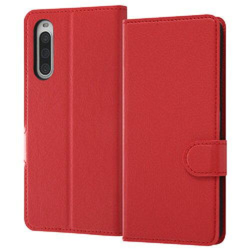 【商品番号】19154908【商品番号】19154908レイ・アウト Xperia 10 IV 耐衝撃 手帳 マグ スリープ/レッド(RT-RXP10M4ELC3/R)携帯電話ケース・保護フィルム》手
