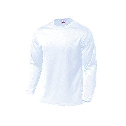 【商品番号】19274595【商品番号】19274595ウンドウ(Wundou) ドライライト長袖Tシャツ P-350 ホワイト(00) サイズ:Sスポーツウェア・シューズ》メンズアクティブウェアJA