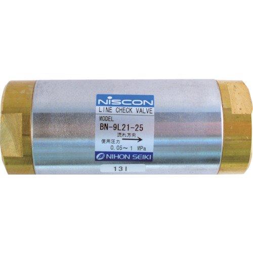 【商品番号】2085990【商品番号】2085990日本精器 ラインチェック弁 25A BN9L2125エア工具》パーツ・アクセサリJANコード：4580117341600
