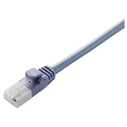 【商品番号】3433473【商品番号】3433473エレコム EU Ro HS指令準拠 CAT5E対応 爪折れ防止 LANケーブル 7m/簡易パッケージ仕様(ブルー)(LD-CTT/BU7/RS)PC