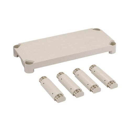 【商品番号】4203803【商品番号】4203803トラスコ中山(TRUSCO) TRUSCO プラ棚用 棚板セット軽量型 脚付 800X350 TPT234S収納・キャビネット(住宅設備)》DIY収