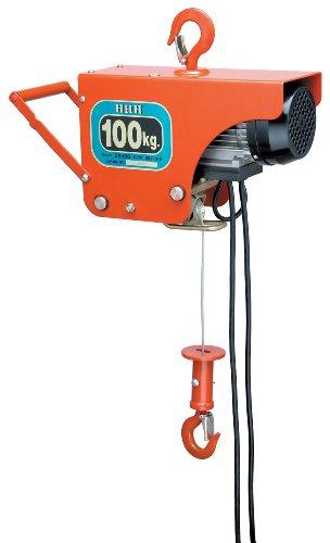 【商品番号】4214906【商品番号】4214906スリーエッチ HHH 電気ホイスト 100kg 揚程10m ZS100建築工具》チェーンブロックJANコード：4990077310194