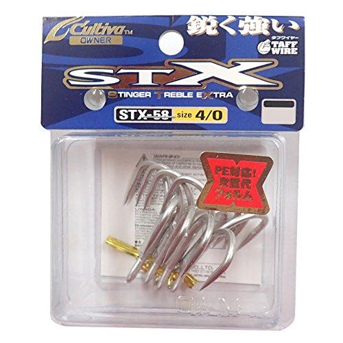 【商品番号】5695059【商品番号】5695059オーナー STX-58トリプル 4/0釣り》フック・針JANコード：4953873519321