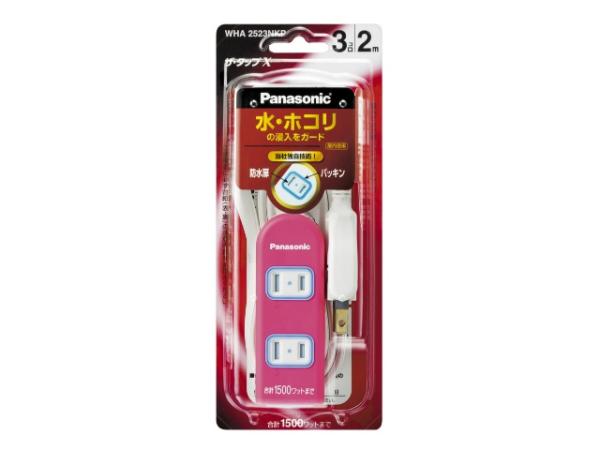 【商品番号】6160168【商品番号】6160168パナソニック ザ・タップX(3コ口)(2m)(ピンク) WHA2523NKPケーブル・電源・アダプタ》電源タップJANコード：45490774828
