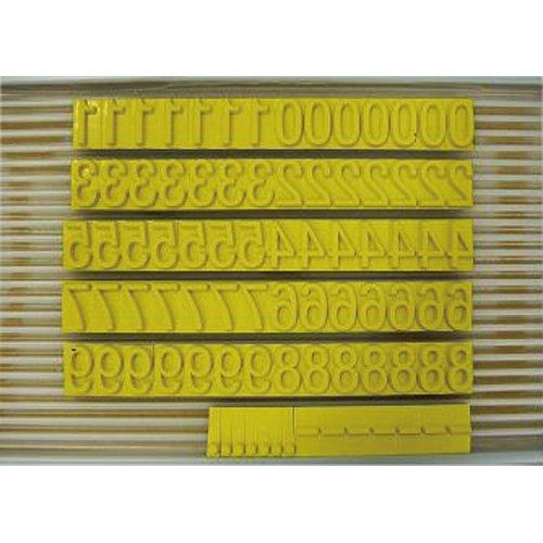 【商品番号】6706339【商品番号】6706339山崎産業 K809テクノマーク 活字SC-3(数字セット)8192198エクステリア》標識・道路用品JANコード：4589661820319
