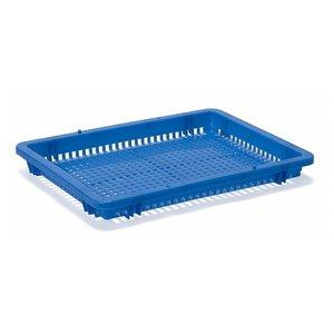 【商品番号】6756032【商品番号】6756032サンコープラスチック(Sanko Plastic) ワイドバスケット ブルー ハーフ 1個保存容器》保存容器・キャニスターJANコード：497323
