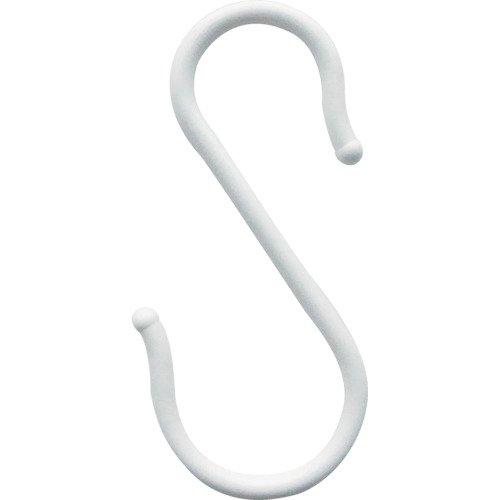 【商品番号】8434090【商品番号】8434090ニッサチェイン プラスチックSフック8×165mm白色(2個入り) 63-1999-60止め金具・フック》S字フックJANコード：496846200