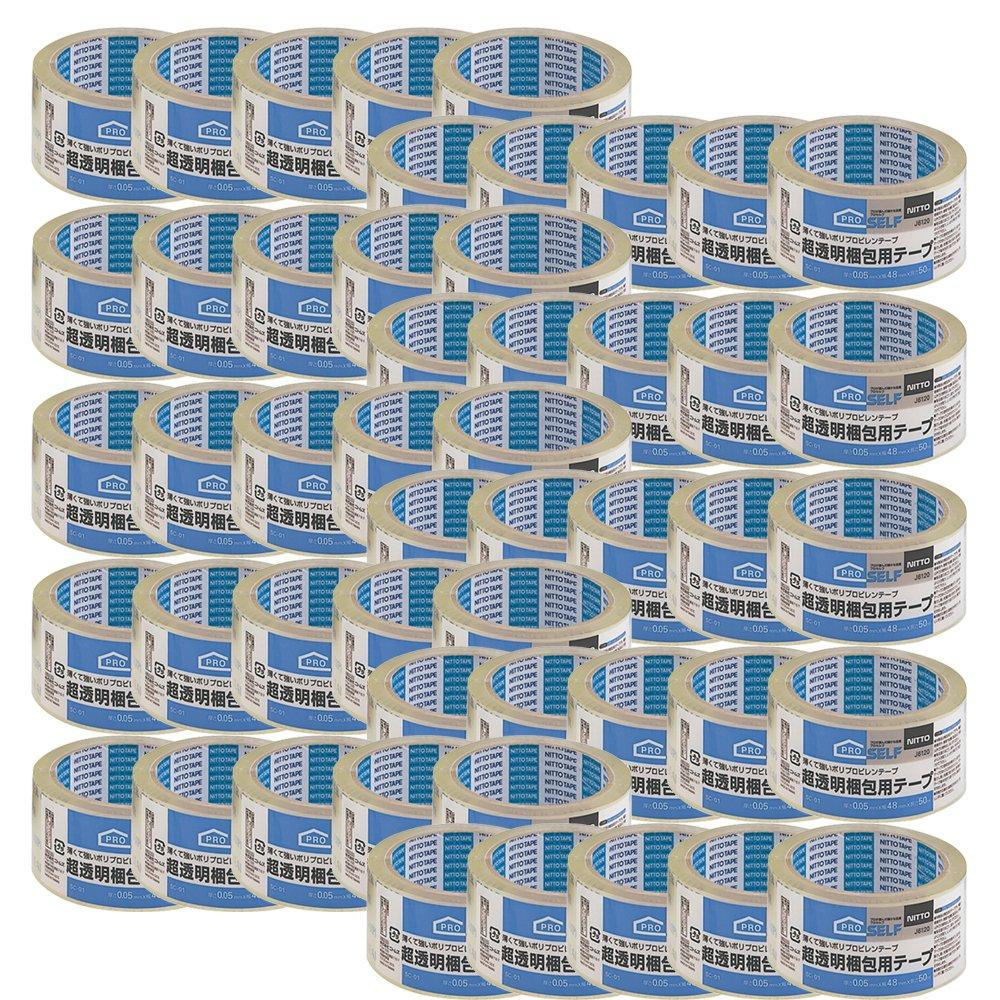 【商品番号】8448219【商品番号】8448219ハンディ・クラウン SC-01超透明梱包 テープ 48X50 50巻テープ・結束具》OPP粘着テープJANコード：4905533508176