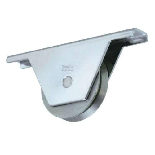 【商品番号】8525123【商品番号】8525123ヨコヅナ ステンレス重量戸車スリムタイプ 50 V溝 JKS-0505建築金具》ドア用金物JANコード：4942624122231
