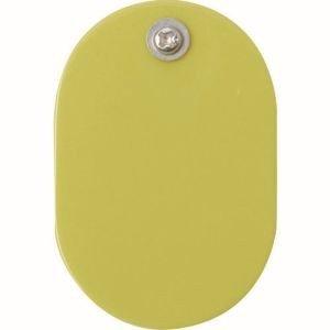 【商品番号】8951755【商品番号】8951755TRUSCO クリップ付小判札 大 無地 60X40mm 5枚入 黄色接着・修繕(産業・研究開発用品)》接着剤JANコード：498999900586