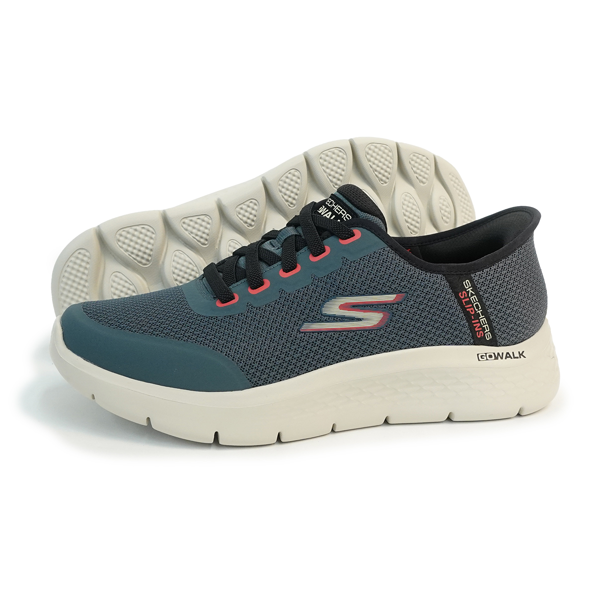 SKECHERS スケッチャーズ スリップインズ ハンズフリー スニーカー スリッポン ゴー ウォーク フレックス 216332 SLT スレート GO WALK