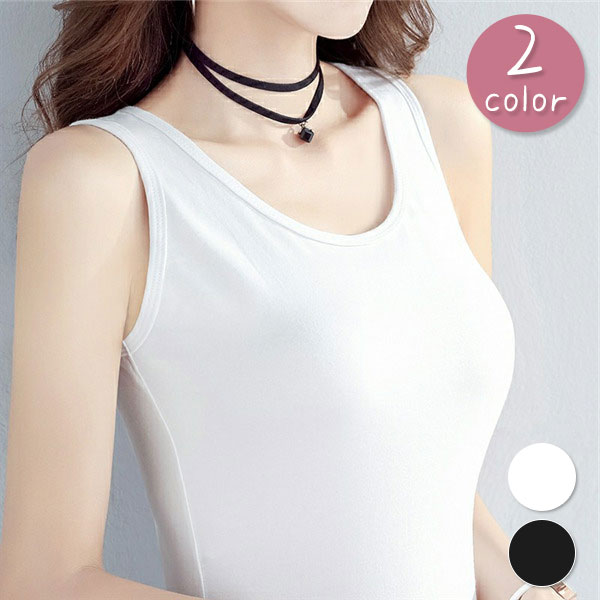 商品詳細: カラー:/ブラック/ホワイト サイズ:/M/L/XL 【商品説明】 シンプルなデザインで、 どんなシーンにも活躍するタンクソール。 94％綿素材で優しい着心地が魅力です。 アウターに響きに