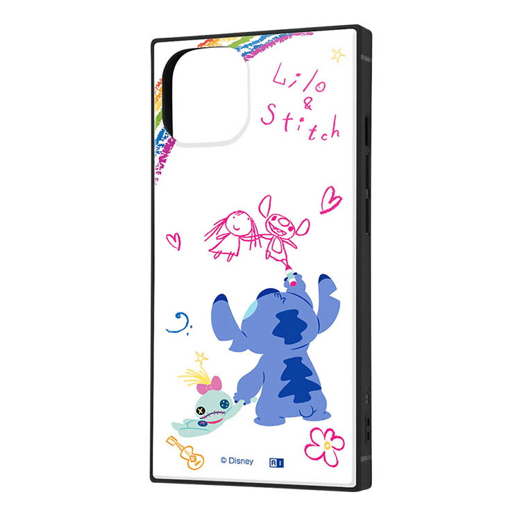 対応:i Phone 14 / 13デザイン:リロ＆スティッチ/落書き説明:(C) Disney鮮やかな発色のキャラクターデザイン。背面は傷に強いポリカーボネイト。側面は衝撃を和らげるTPU素材。四つ