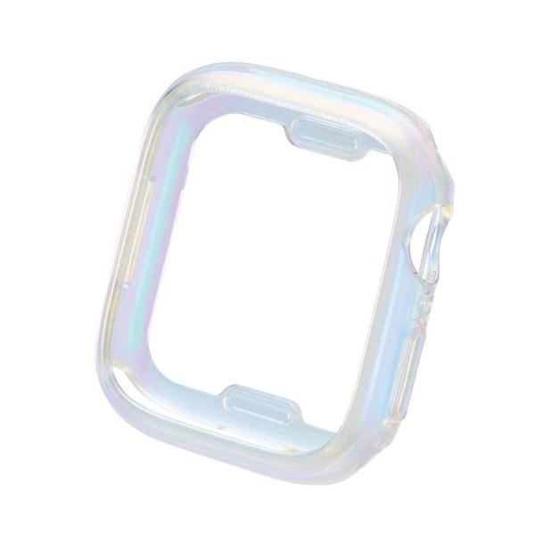 対応:Apple Watch アクセサリー種類:オーロラクリア説明:Apple Watchのスタイルを損ねず、傷、衝撃から本体側面を守り、ガラスフィルムを貼っていても装着可能な、 & meシリ