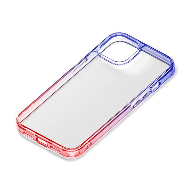 対応:i Phone 15種類:パープル×レッド説明:「PG-23APT10PP」は、グラデーションカラーがi Phone本体を一段とオシャレに魅せるグラデーションケースです。 背面はクリアデザインで