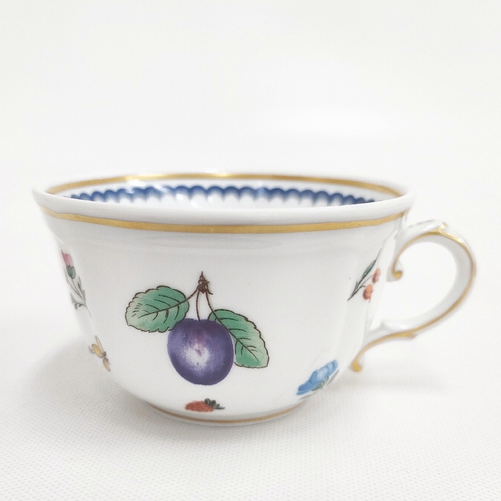 Richard Ginori イタリアンフルーツ カップ ティーカップ マグカップ ホワイト レディース リチャードジノリ【中古】5-0510G◎