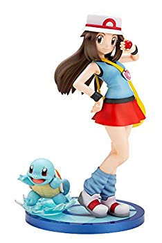 ARTFX J 『ポケットモンスター』シリーズ リーフ with ゼニガメ 1/8スケール PVC製 塗装済み完成品フィギュア（中古品）