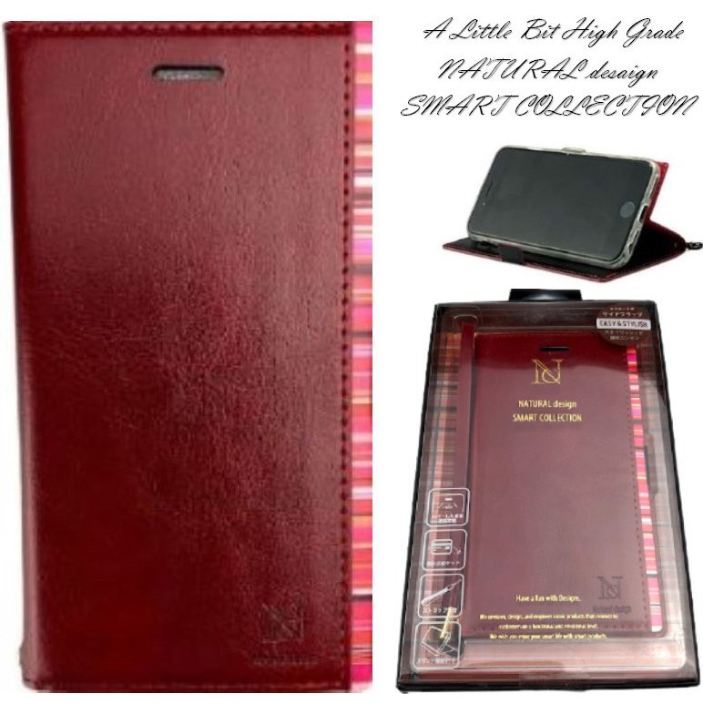 NATURAL design SMART COLLECTION ナチュラル デザイン スマート コレクション 対象機種 ●i Phone12Pro ●i Phone12 サイズ ●幅77mm ●高さ1