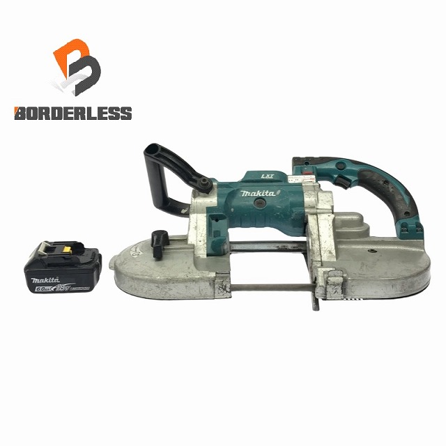 商品名:&star;中古品&star;makita マキタ 18V 充電式ポータブルバンドソー PB180D バッテリー(18V 6.0Ah)付き 電動工具 ランク:C 状態：中古品 