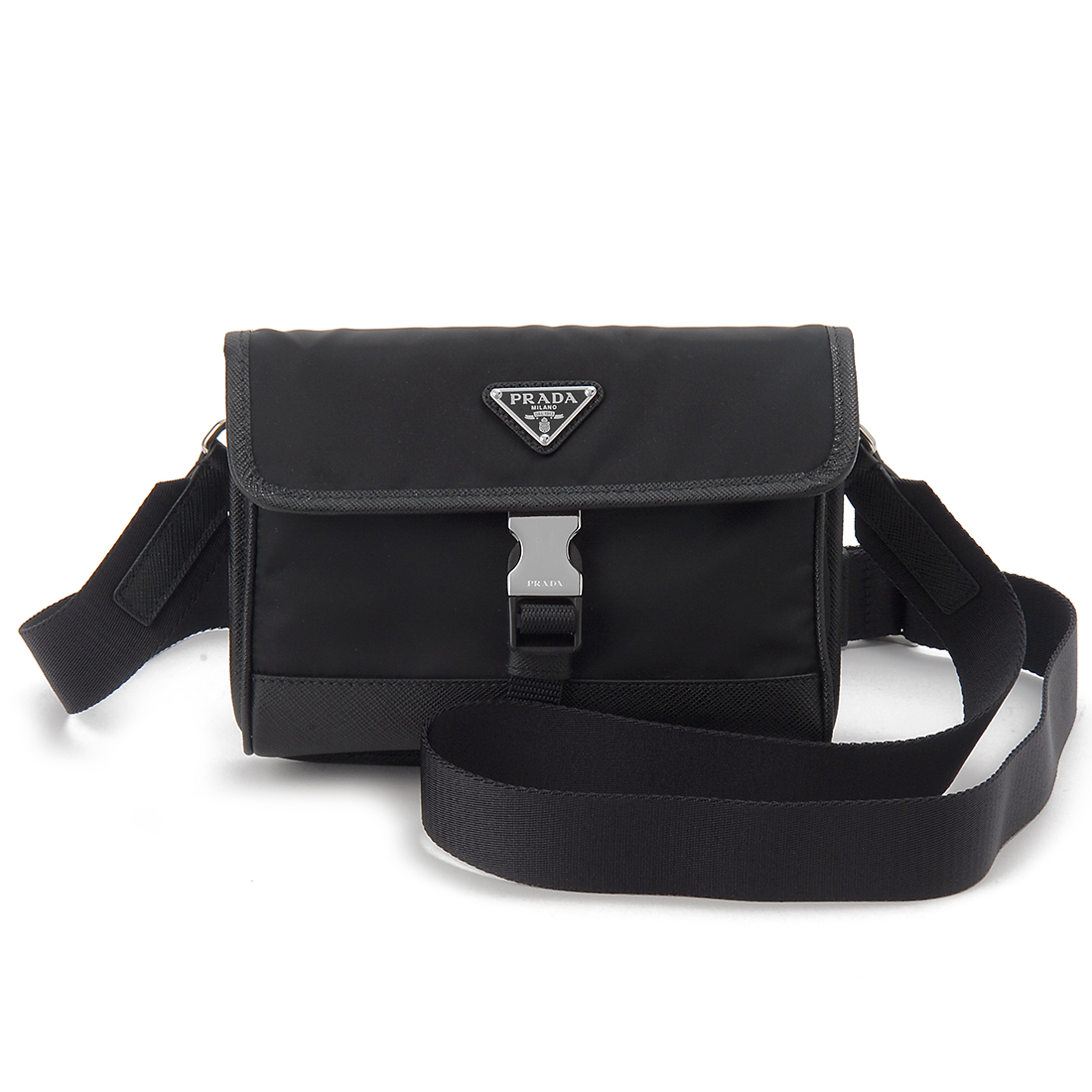 プラダ PRADA バッグ ショルダーバッグ ポシェット スマートフォンケース 2ZH108 2DMH F0002 メンズ レディース