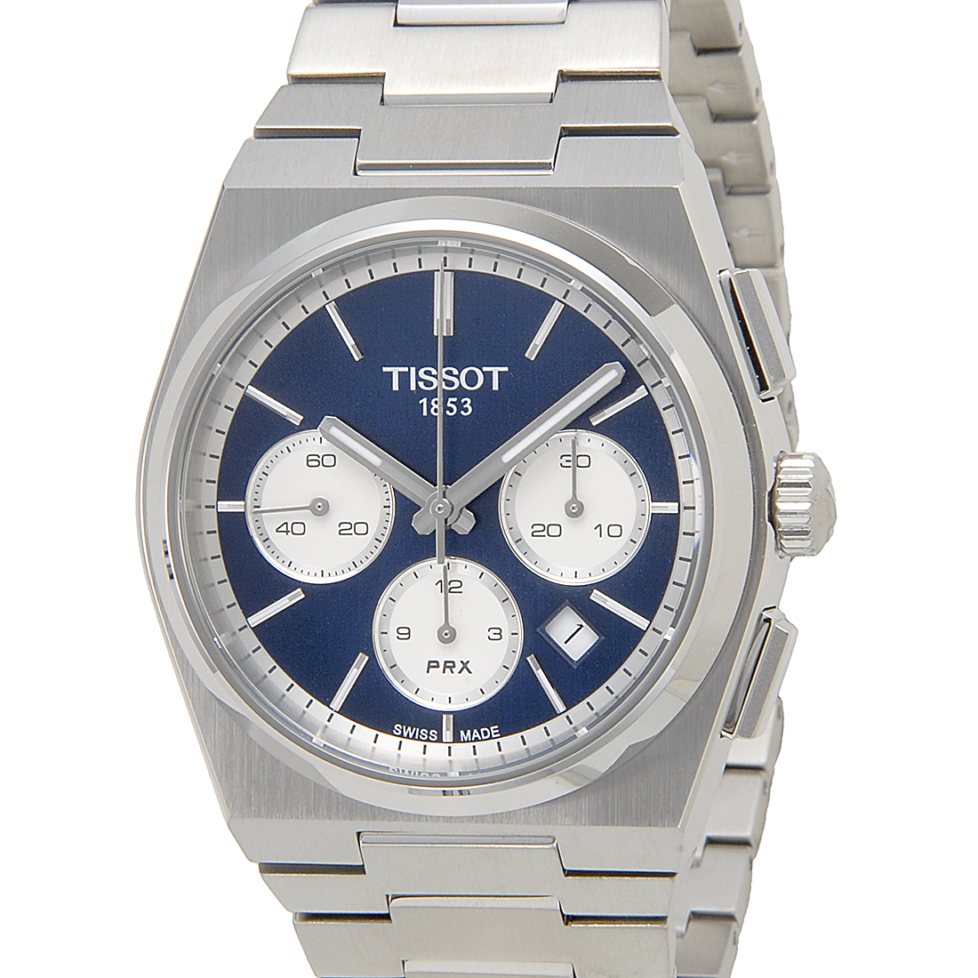 TISSOT ティソ PRX ピーアールエックス オートマティック クロノグラフ 42mm T137.427.11.041.00 腕時計 メンズ