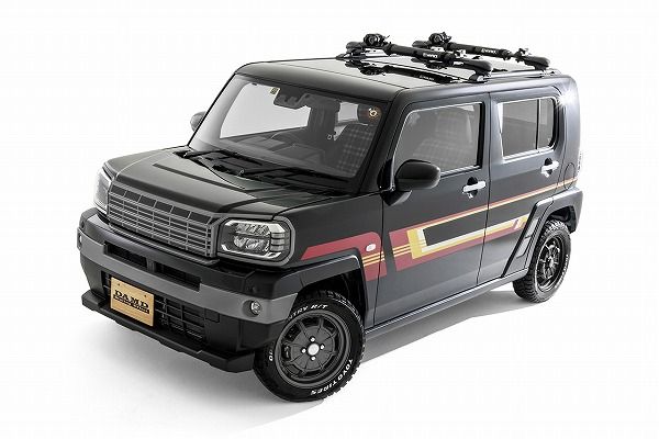 ダムド/DAMD 80's Side Kick コンプリートキット ダイハツ タフト LA910S/LA900S 2020年06月〜 未塗装品素地 エクステリア＋Cantabile 4