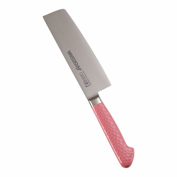 抗菌カラー包丁 菜切 ピンク 16cm MNK-160P(AKL1016PI) 菜切包丁 菜切り包丁 菜切り 野菜切り包丁 和包丁 野菜用 万能包丁 料理包丁 文化包丁 キッチンナイフ 包丁 ナイフ4