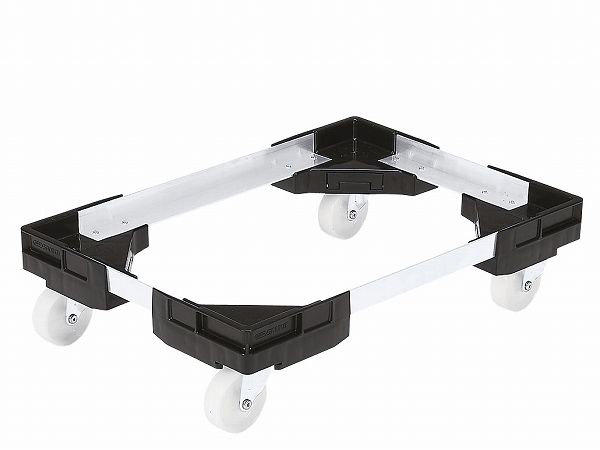 サンコー(Sanko) サンキャリーフリー ブラック 超特大番重用 SL-3(ASV9901) 三甲 番重キャリー キャリア キャリアー 台車 運搬 キャスター 車輪 バット コンテナ コンテナー 番