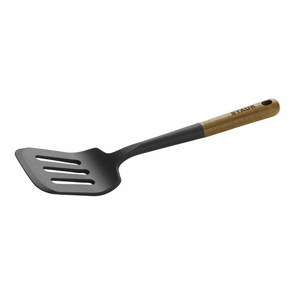 ストウブ(Staub) サービングターナー 40503-102(BST7301) すとうぶ ターナー フライ返し ヘラ へら スパチュラ スパテラ 穴明き 穴あき シリコン シリコーン32723400