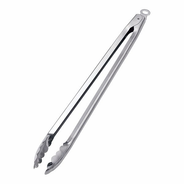 TKG 18-0 ストッパー付万能トング 大 4384(BTV381) テイケイジイ TKGコーポレーション 遠藤商事 万能トング サービストング トング ビュッフェ バイキング 取り分け 挟む はさ