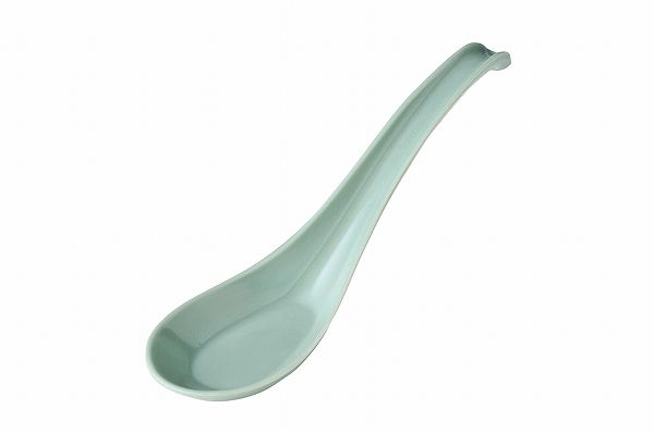 エンテック(Entec) チャーハンレンゲスプーン 青磁 160mm メラミン C-71(RLV094R) レンゲスプーン れんげ レンゲ スプーン 中華料理 チャーハン カトラリー 食洗機 洗浄機 