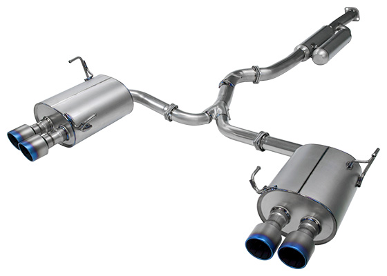 HKS Super Turbo Muffler Ti マフラー スバル WRX STI VAB EJ20(ターボ) 2014年08月〜2020年04月 31029-AF013V