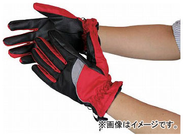 おたふく ホットエースプロライト（リフレクタータイプ） レッド×ブラック LL HA-328-RB-LL(7582170) HA328RBLL おたふく手袋 OTAFUKU-GLOVE 1087464