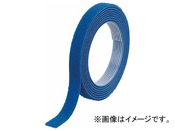 トラスコ中山 マジックバンド結束テープ 両面 幅40mm×長さ30m 青 MKT-40W-B(7542526) MKT-40W-B 7542526 TRUSCO MKT40WB 3100461010 