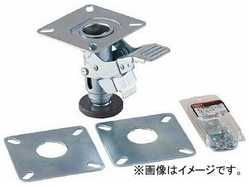 トラスコ中山 鋼鉄製運搬車用ロックストッパー Hセット φ100用 LSH-3SET(7835078) LSH-3SET 7835078 TRUSCO LSH3SET 8000224002 キャスター