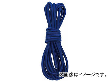 ユタカ ゴム カットゴムロープ 6φ×5m ブルー GT-11(7945728) GT11 8200976000 ユタカ ロープ 環境安全用品 梱包結束用品 ゴムバンド4903599041262too