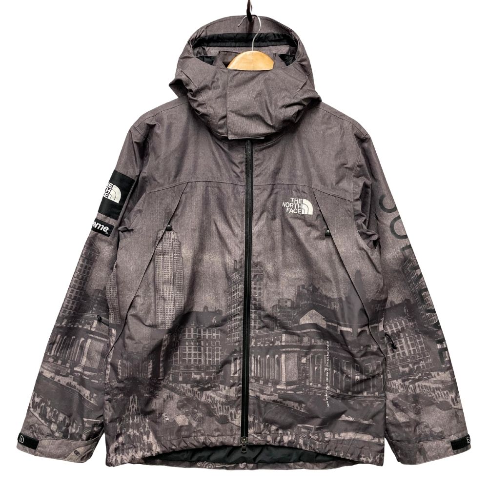 SUPREME シュプリーム × The North Face Mountain Jacket 2nd HYVENT マウンテンパーカー 夜景 グレー系 サイズM 正規品 / 51766