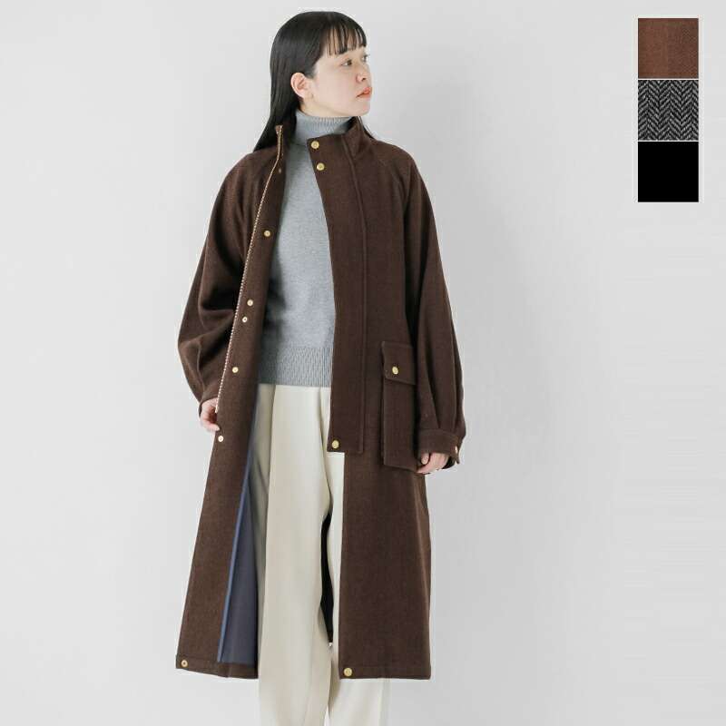 Traditional Weatherwear(トラディショナルウェザーウェア)より、ヒートツィード エルガン 2way ロング コートのご紹介です。人気モデルの「エルガンロング」のヒートツィード製モ