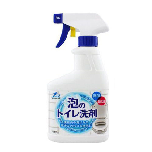 「ウォッシュラボ 泡のトイレ洗剤 スプレー 本体 (400ml) ロケット石鹸」はホームセンターセブンが販売しております。
