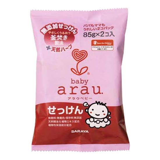 「アラウ.ベビー せっけん ラベンダー 無添加 85g×2個 サラヤ」はホームセンターセブンが販売しております。