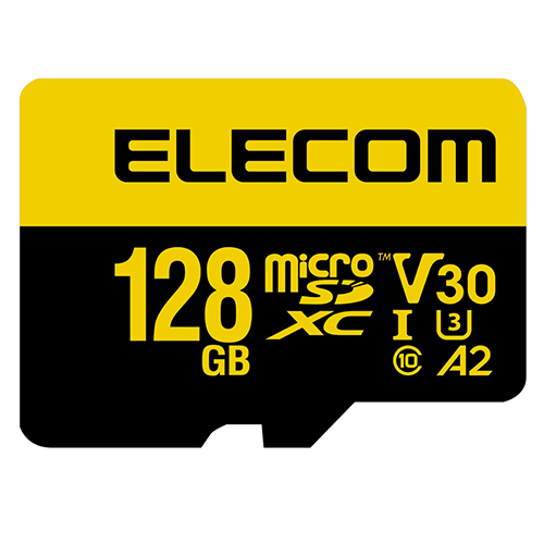 最大20,000時間繰り返し録画が可能なmicro SDXCメモリーカードです。-25℃〜+85℃の動作温度範囲、IPX7に準拠した防水性能、ISO7816-1に準拠した耐X線性能など耐久性に優れてい