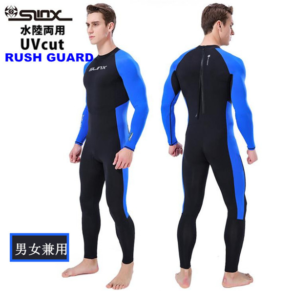 【商品説明】[ブランド] SLINX[Item NO.] 1707[商 品 名] ラッシュガード[適 用] 男女兼用 水陸両用[素 材] 82%nylon+18%spendex Back Zipper