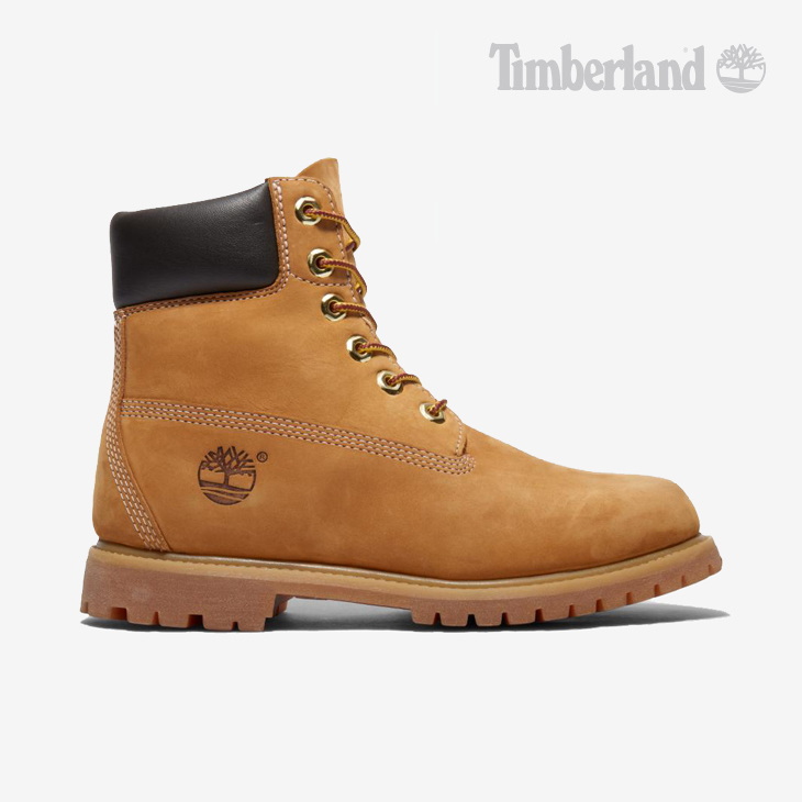 ＊TIMBERLAND｜W Premium 6inch WP Boot Nubuck/ ティンバーランド/プレミアム 6インチ ウォータープルーフ ブーツ ヌバック/ウィート イ