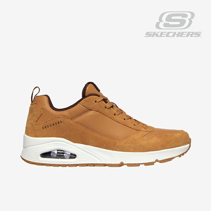 ＊SKECHERS｜Uno Stacre/ スケッチャーズ/ウノ スタクル スケッチエア/ウイスキー #
